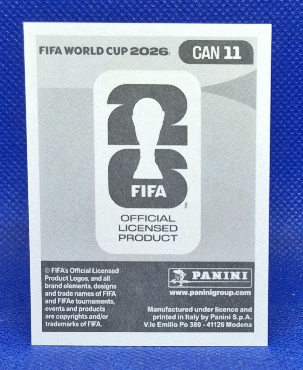2026 Panini FIFA World Cup Sticker Ismael Kone #CAN 11 – Canada
