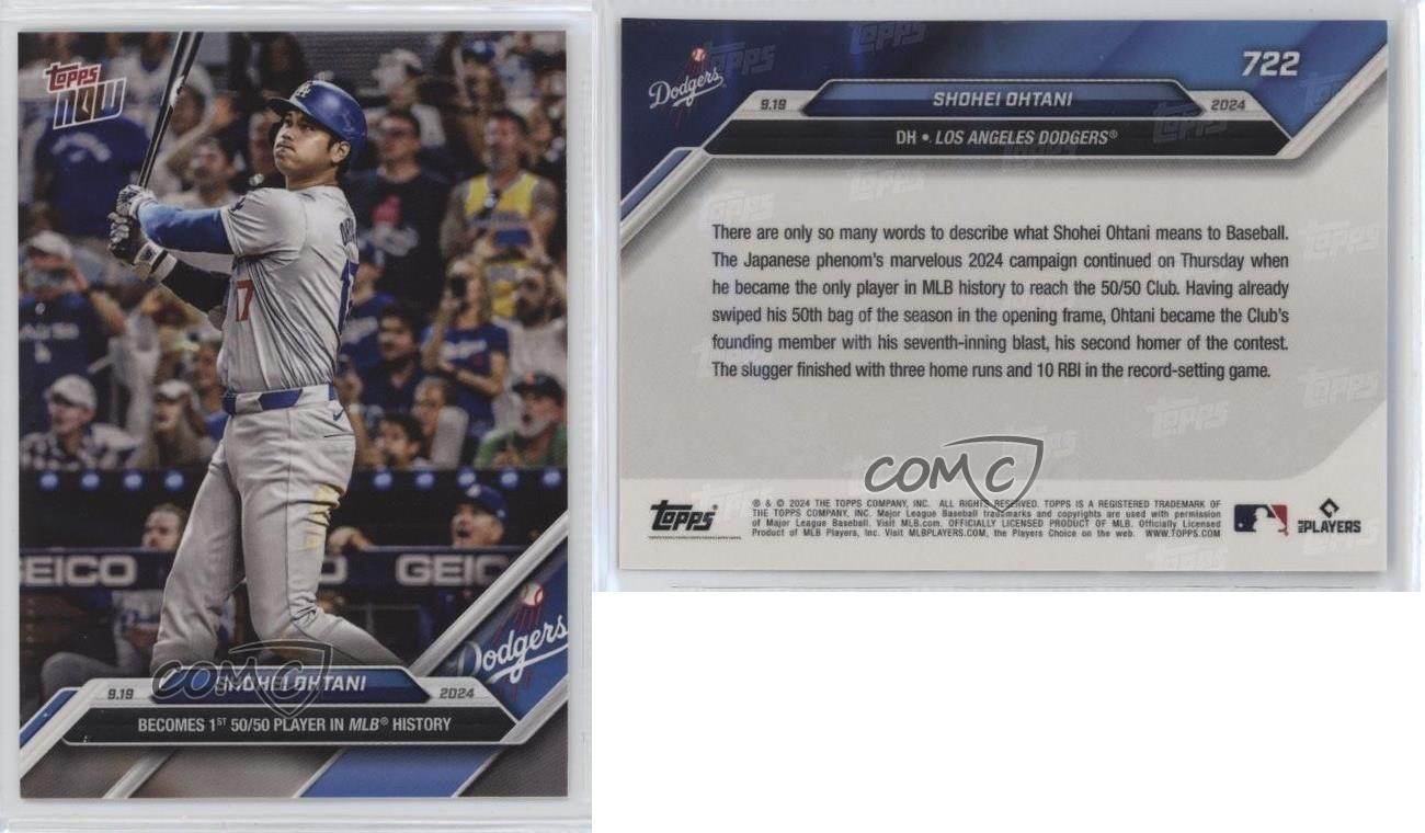 2024 Topps Now /653737 Shohei Ohtani #722 16if