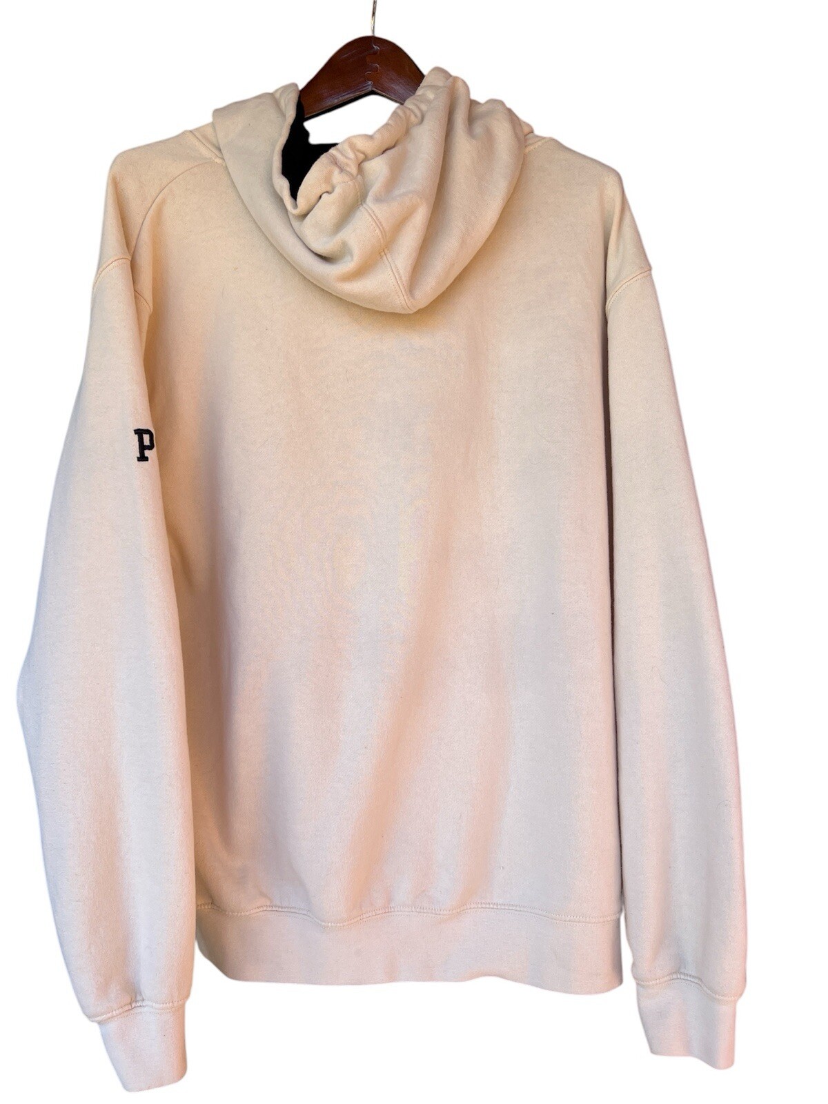 Purdue Boilermakers Colosseum Embroidered Hoodie Mens XL Beige NCAA EUC