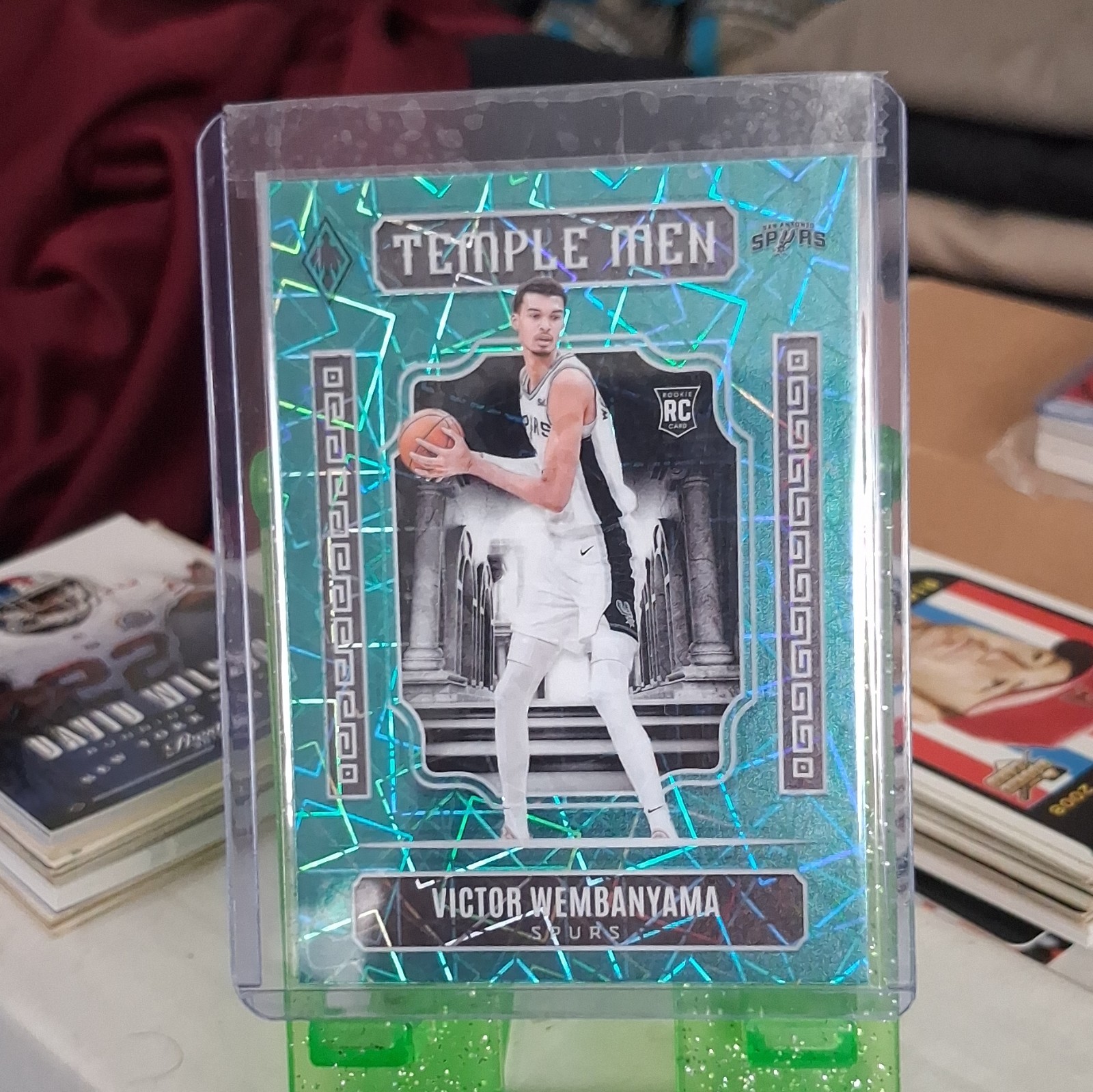 Panini 2023-24 Phoenix Victor Wembanyama Spurs #7 Temple Men RC Insert