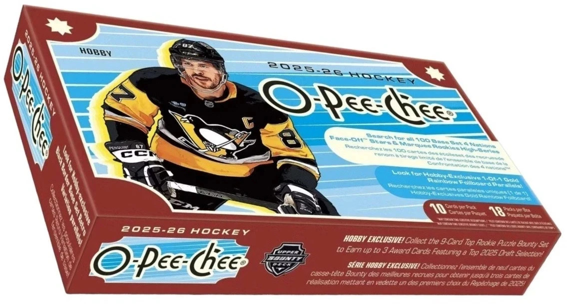 2025-26 O-PEE-CHEE – BLUE BORDER CARDS #’s 1-250 – YOU PICK