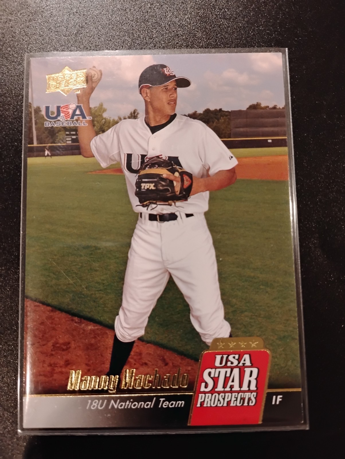 Manny Machado 2009 Upper Deck Signature Stars USA B #USA-10 USA