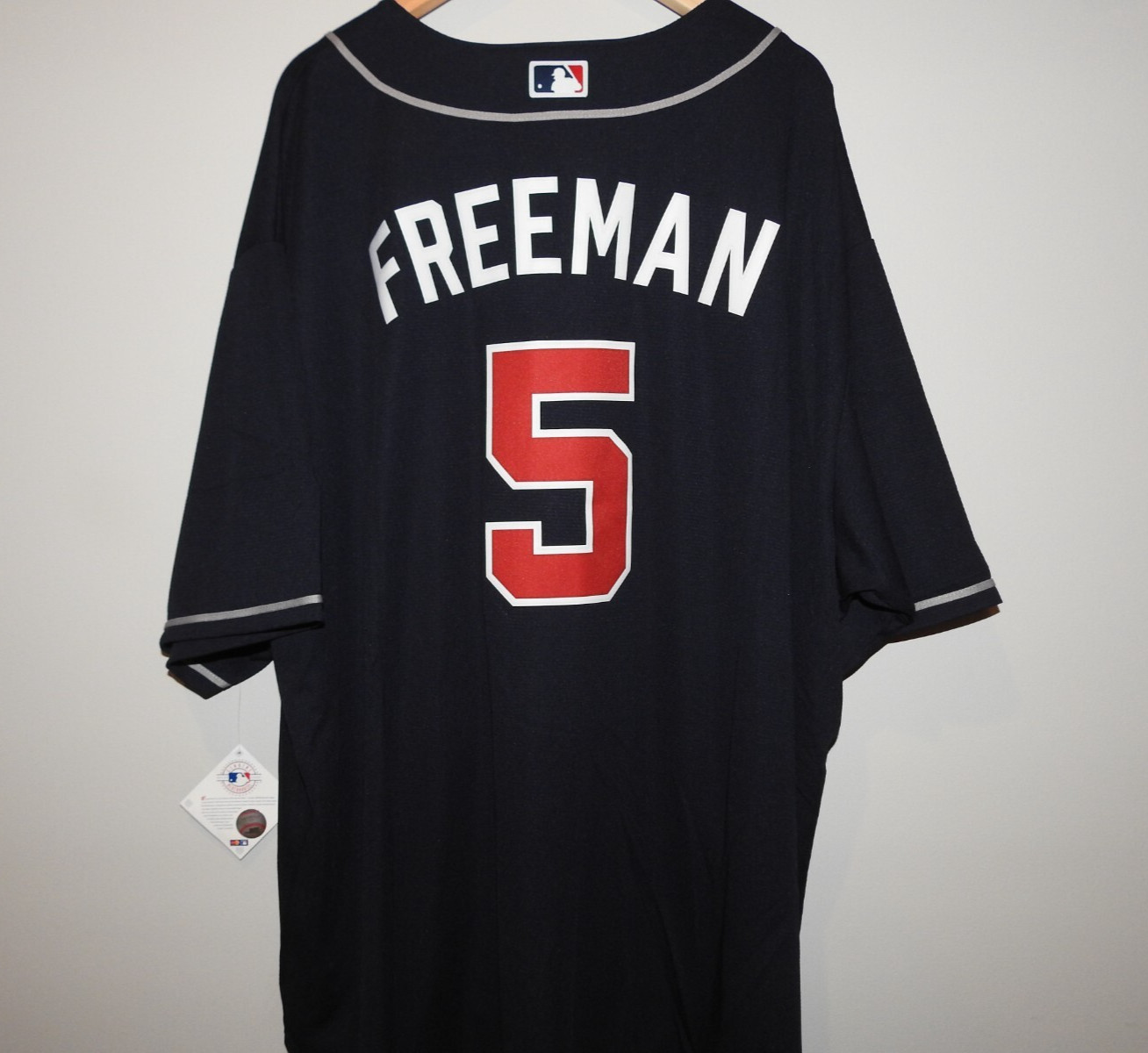 MLB Atlanta Braves #5 Alternate Baseball Jersey New Big & Tall Mens Sizes