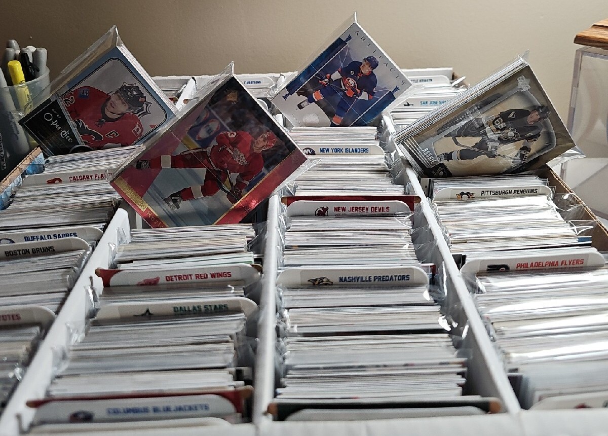 NHL Team Trading Card Lots Inc. (Parallels, Inserts, Rookies, Base) all diff.
