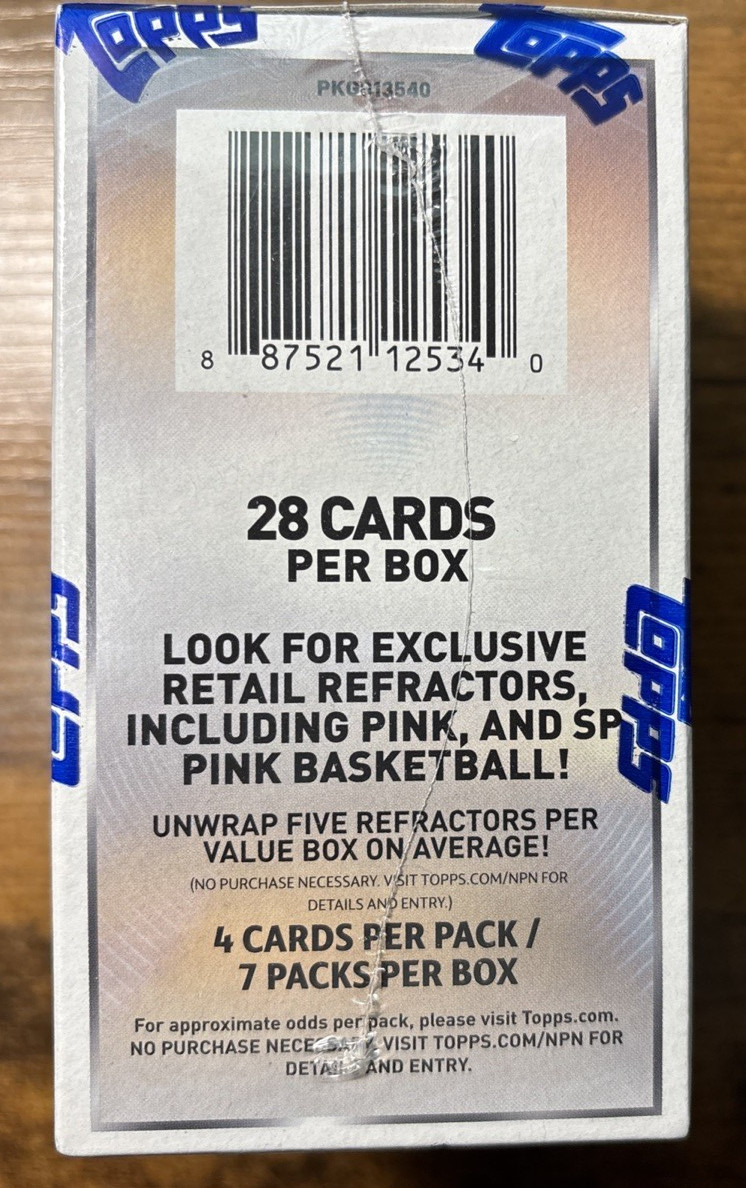 2023-24 Topps Chrome Basketball Blaster BOX FACTORY SEALED POSSIBLE Wembanyama