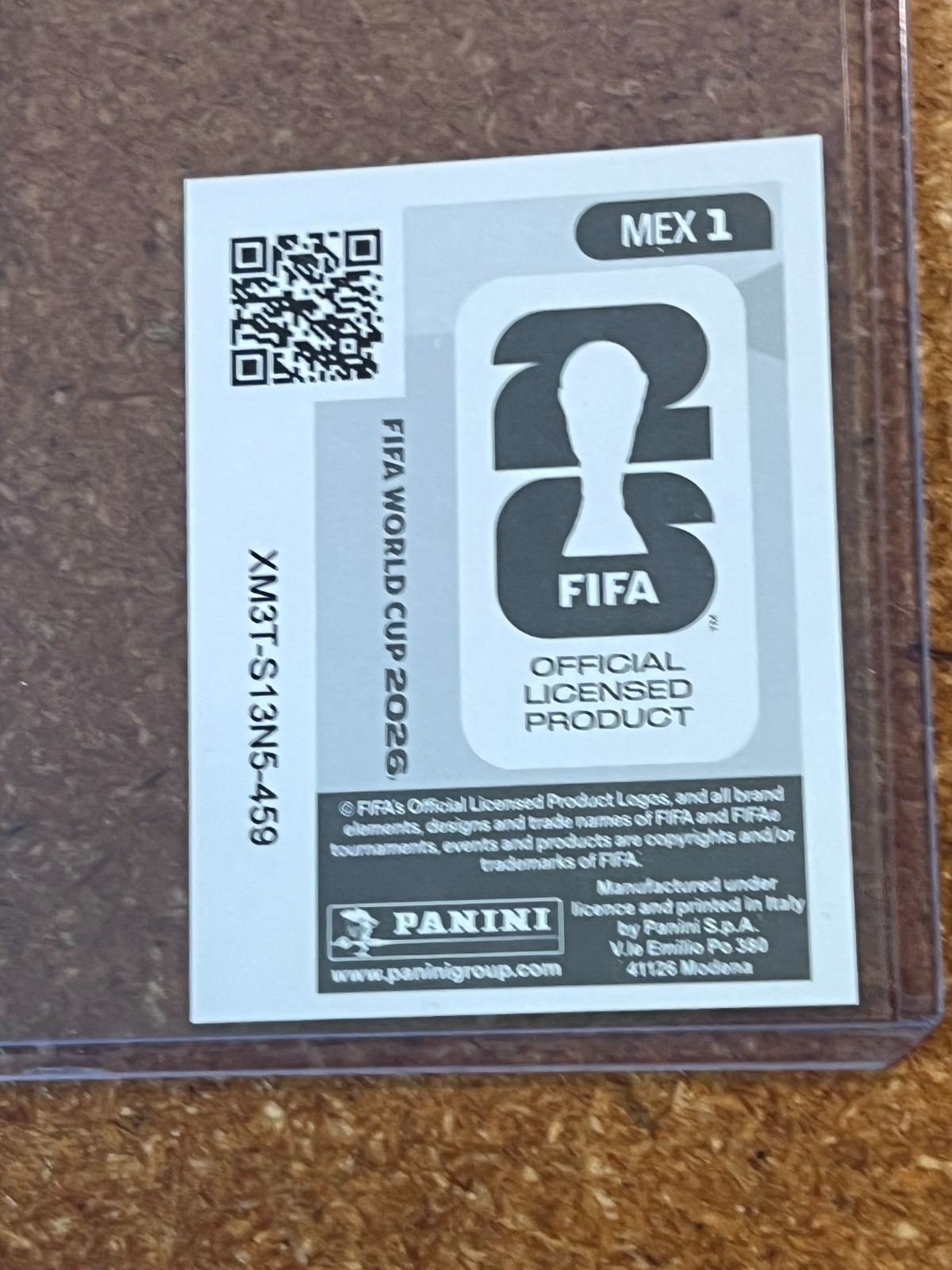 2026 Panini FIFA World Cup Soccer Sticker US Edition # MEX 1 Mexico Foil