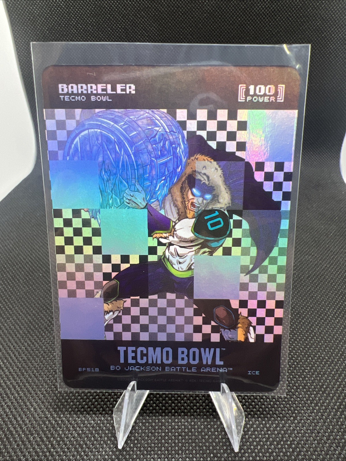 Bo Jackson Battle Arena Techmo Bowl 1st Edition Barreler ICE Big Pixel