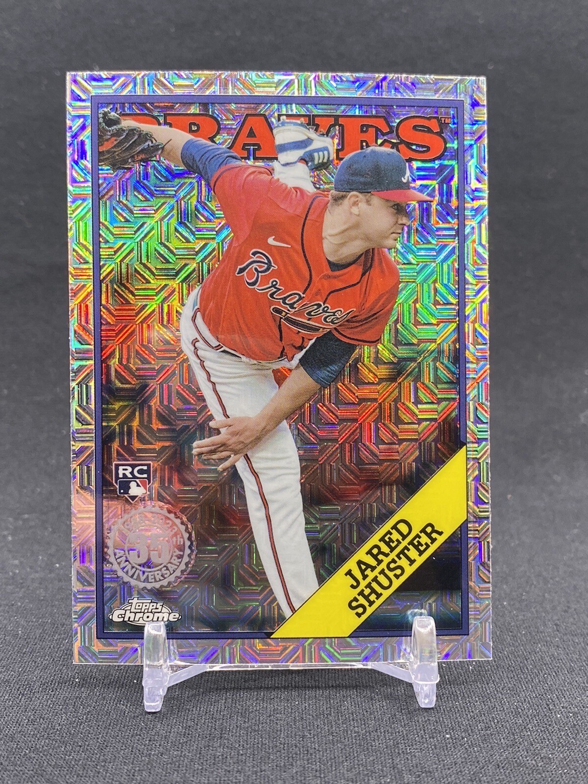 2023 Topps Chrome Update Jared Shuster #T88CU-12 Rookie Card RC Mojo Braves 🚨
