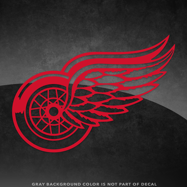 Detroit Red Wings NHL Vinyl Decal Sticker – 4″ and Larger – 30+ Color Options!