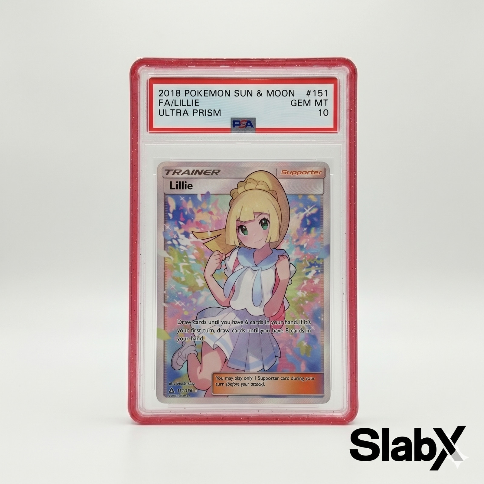 SlabX PSA Graded Slab Guard/ Slab Shield with TPU PC Protector Stackable Guard