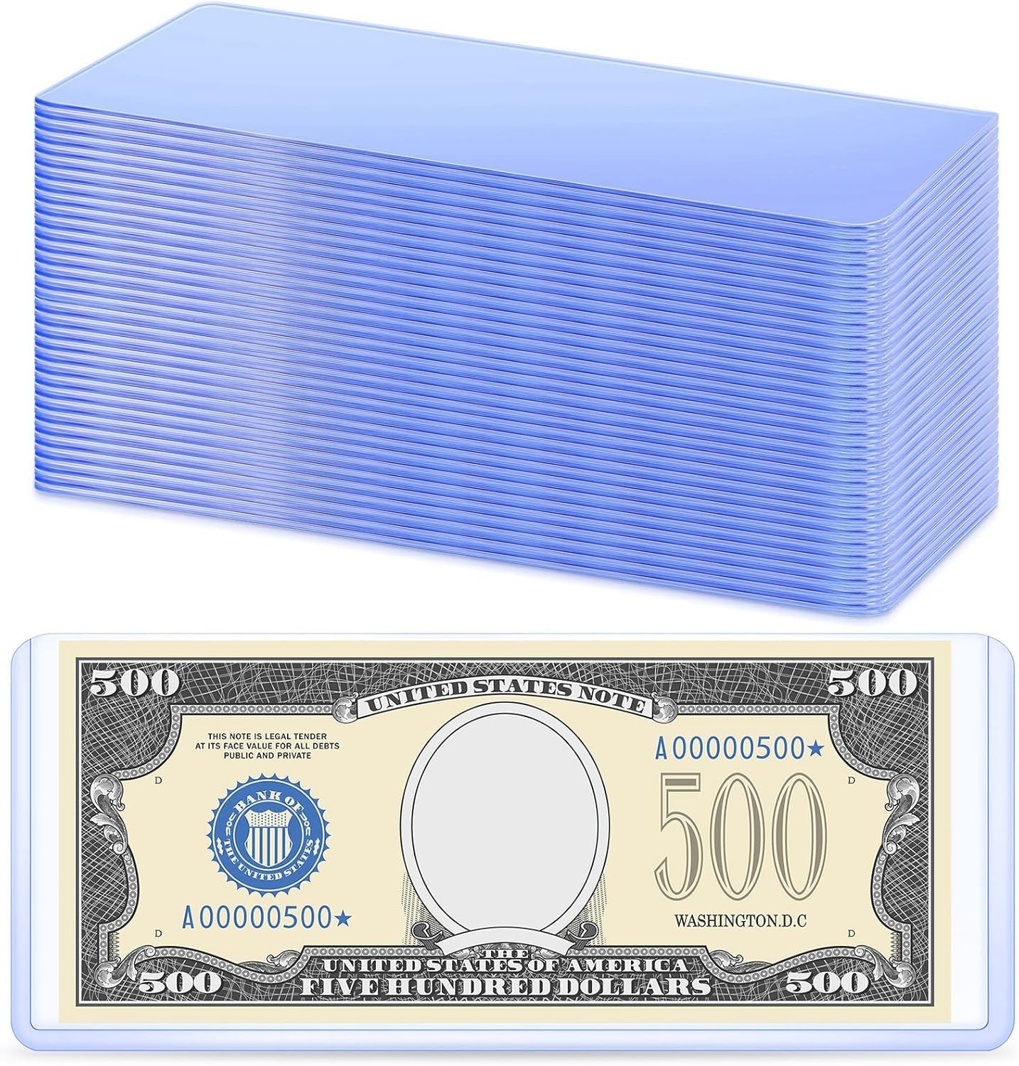 Waterproof Dollar Bill Protectors