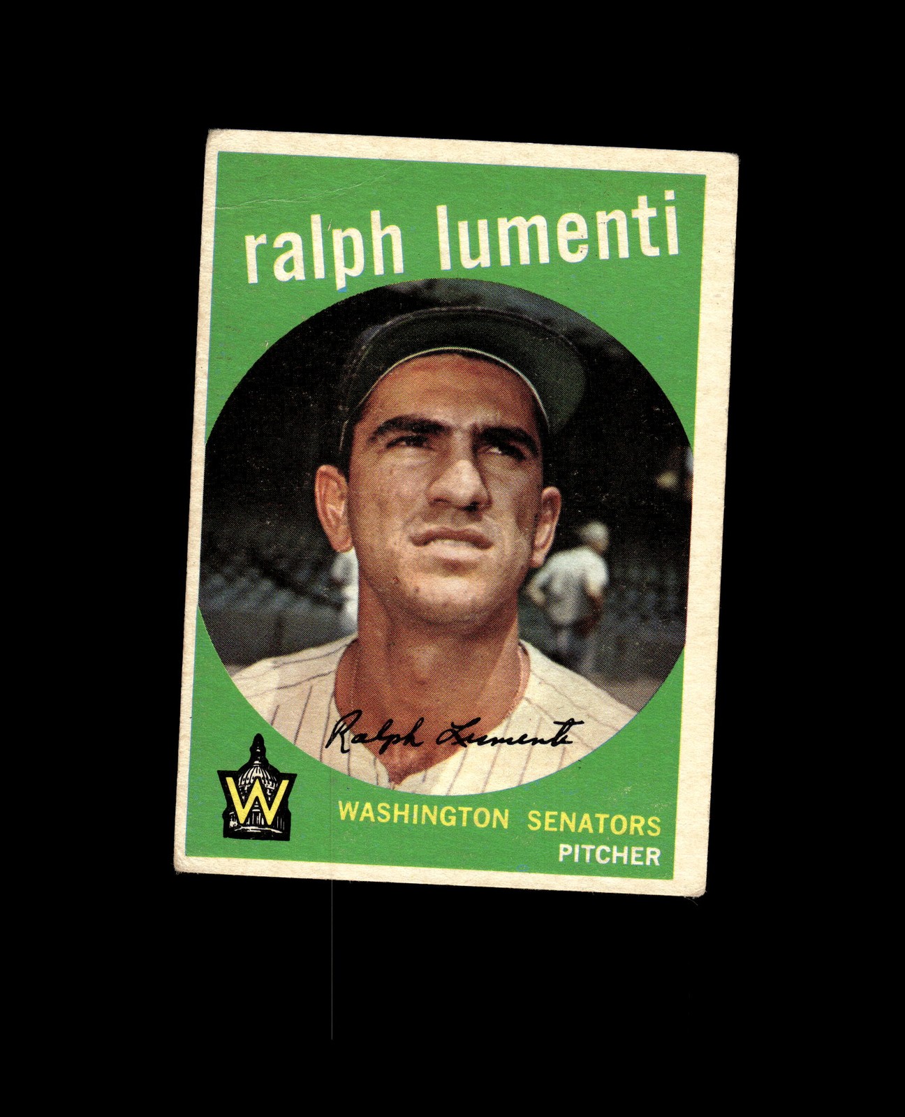 1959 Topps 316a Ralph Lumenti Option VG #D1,550481
