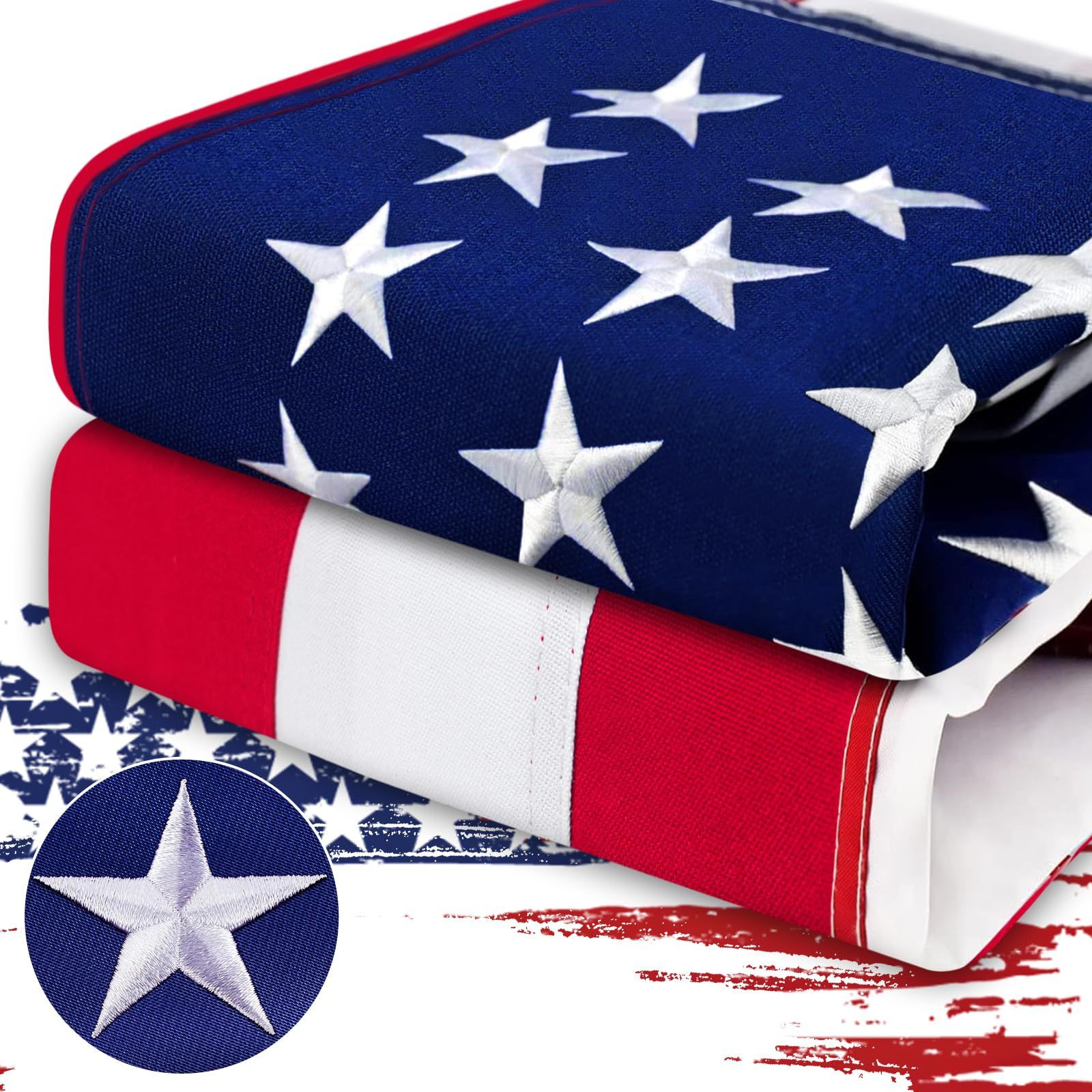 American Flag 3×5 FT Outdoor Heavy Duty, Premium USA ft, US