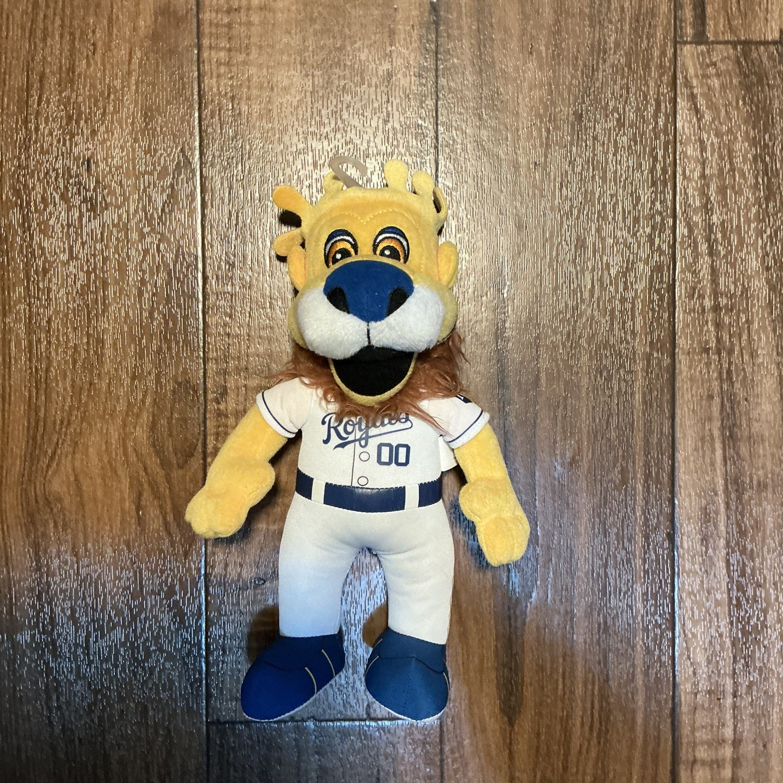 Kansas City Royals Sluggerrrr Mascot Plush MLB Baseball Bleacher Creatures