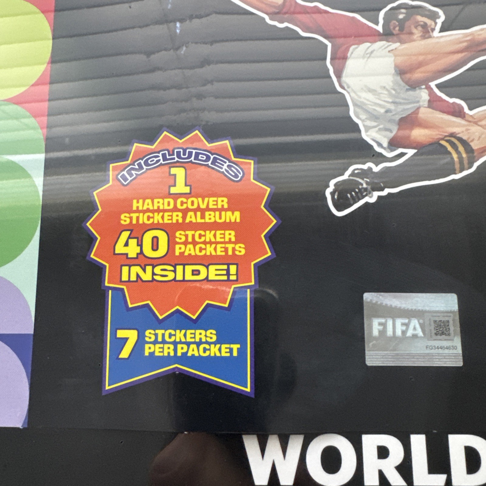 FIFA World Cup 2026 Stadium Box Hardcover Album 40 Packs NEW