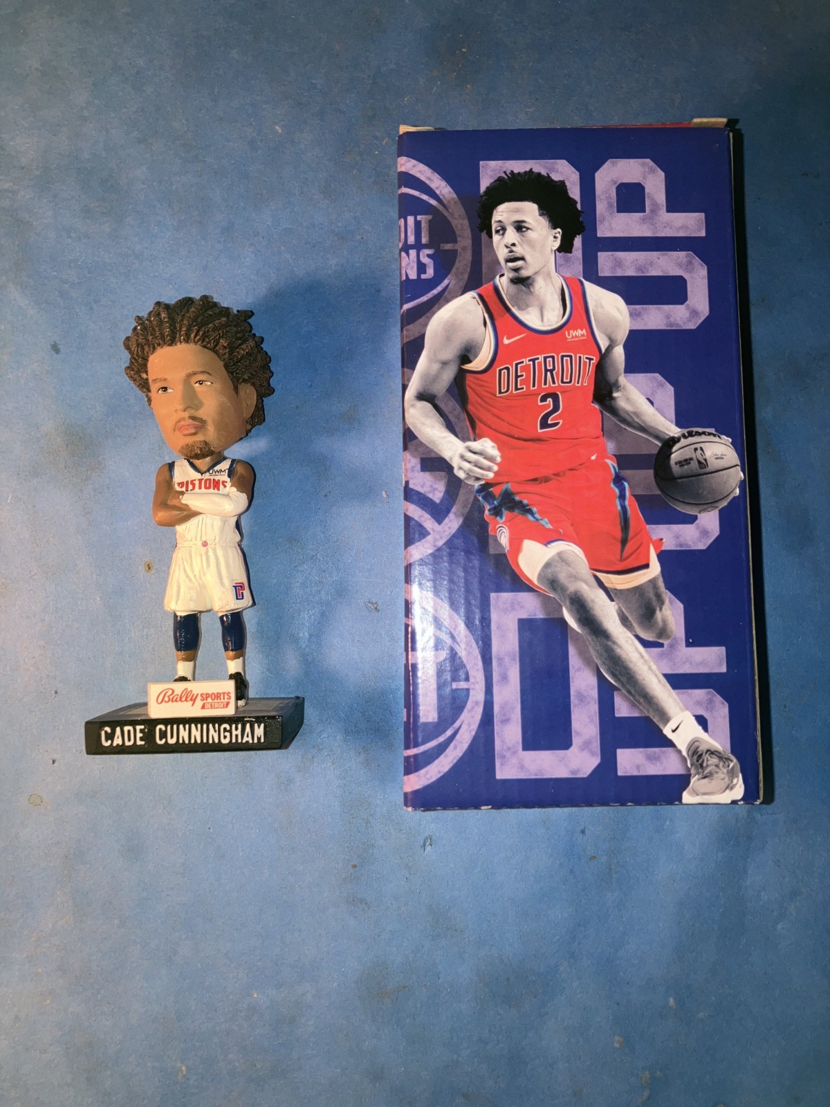 Detroit Pistons Cade Cunningham Bobblehead 2022 Bally Sports