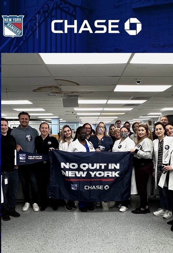New York Rangers No Quit In New York Banner 3 X 5 Ft Flag