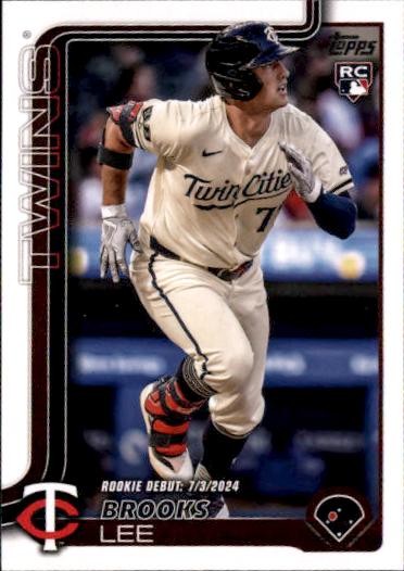 2025 Topps Update #US243 Brooks Lee Gold #/2025