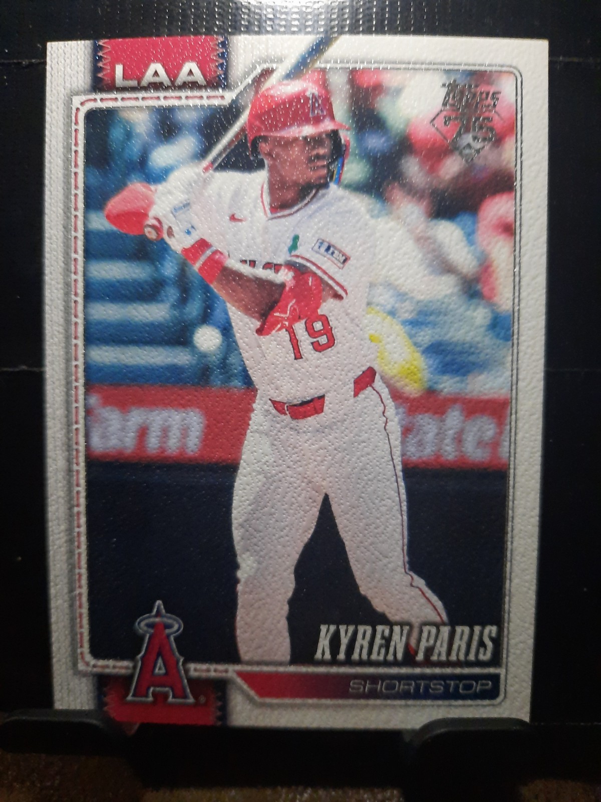 2025 Topps Update Series – Kyren Paris #US15 Canvas /50