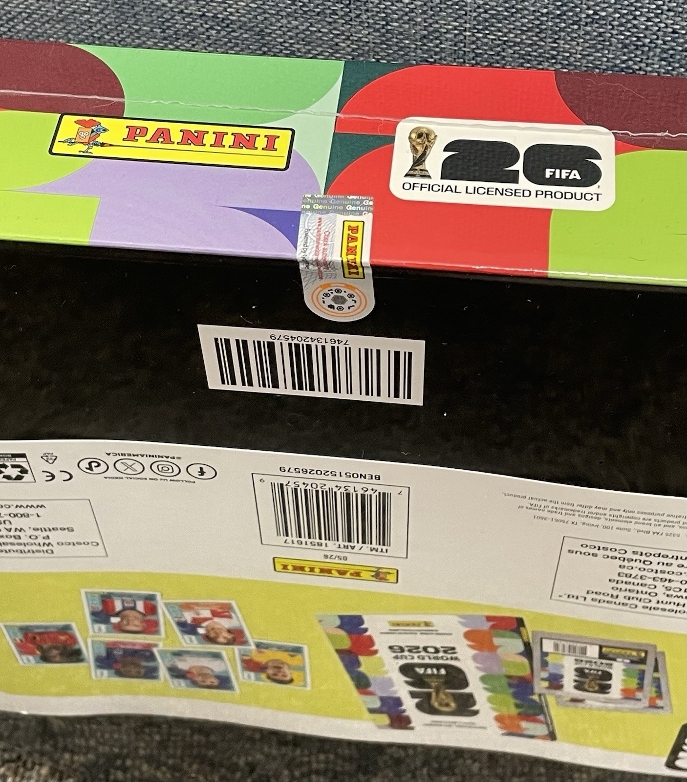 2026 Panini Soccer FIFA World Cup Sticker Stadium Box Costco Exclusive HardCover