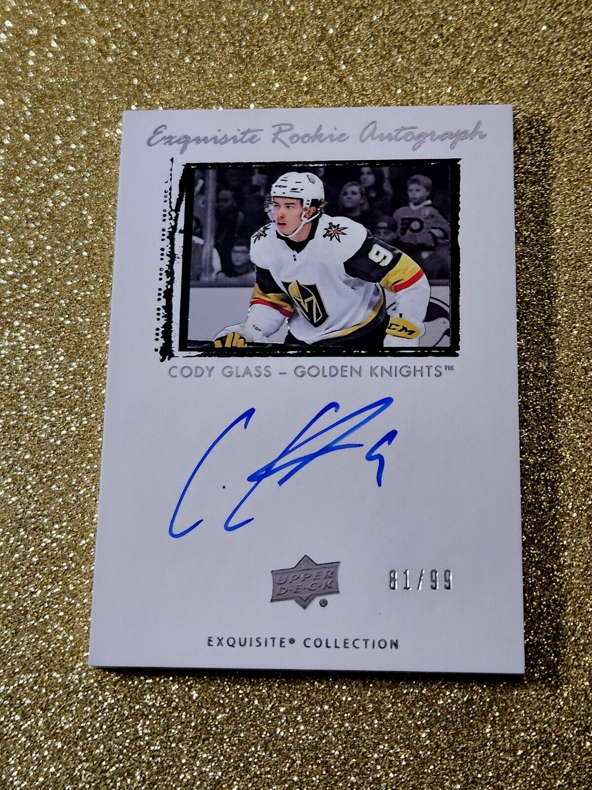 2019-20 Upper Deck Exquisite Rookie Autograph /99 Cody Glass #09T-CG 💥💥