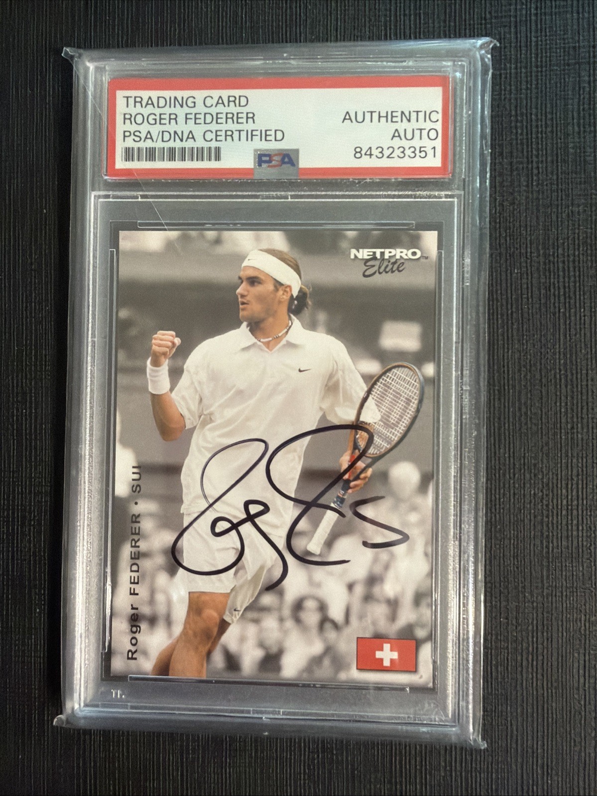 2003 NetPro Roger Federer PSA / DNA Certified Authentic Autograph