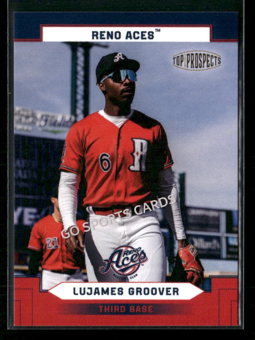 2026 AAA Top Prospects Reno Aces LuJames Groover RC Rookie Diamondbacks