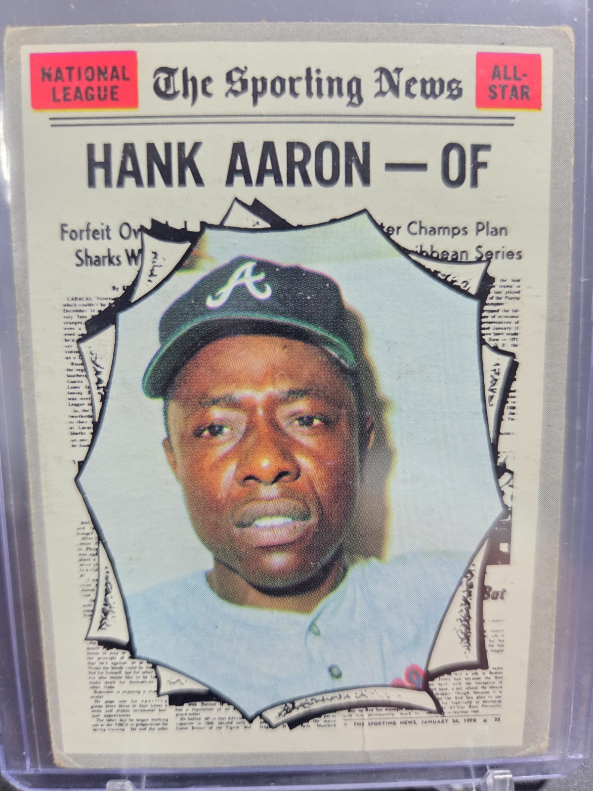 1970 Topps #462 Hank Aaron AS
