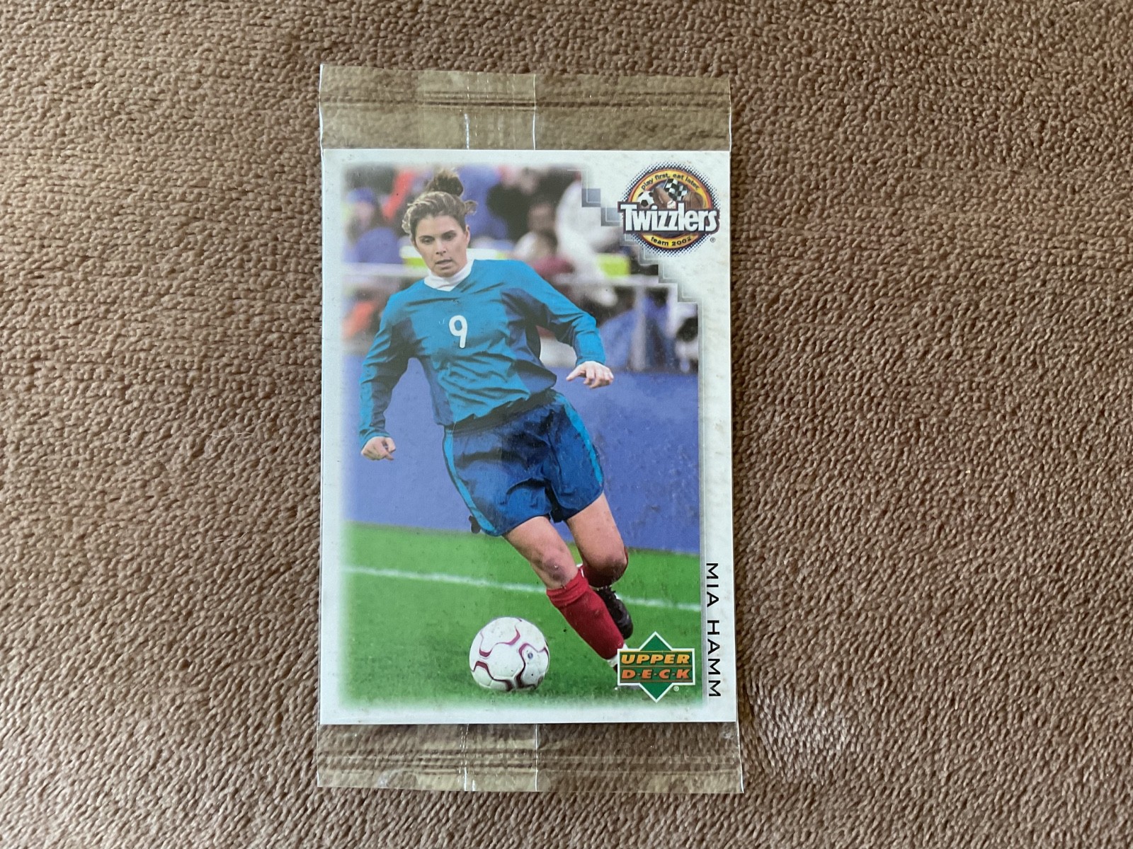 Mia Hamm 2002 Upper Deck Twizzlers USA Women’s World Cup Soccer – Factory Sealed