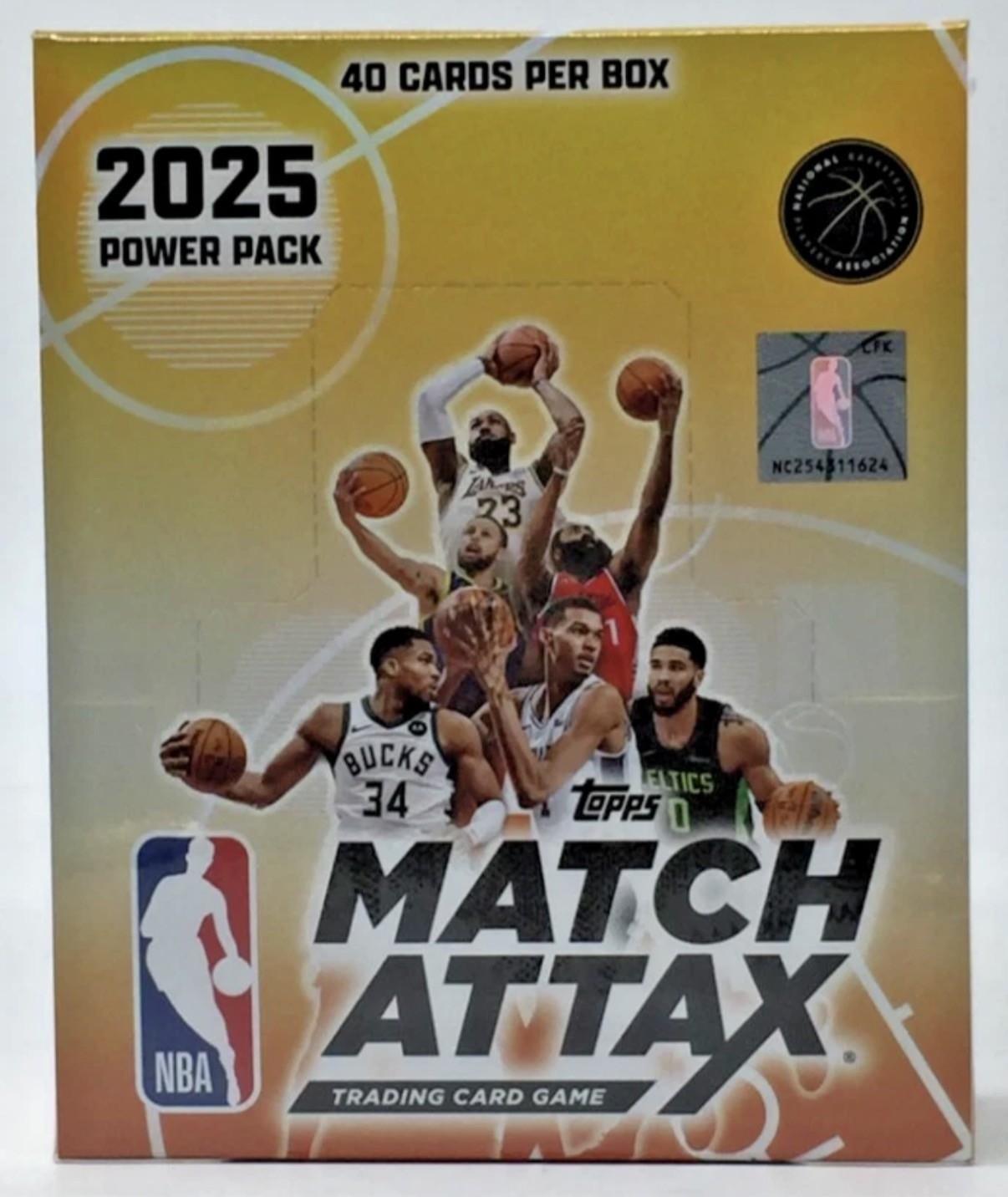 2025-26 Topps NBA Match Attax Wemby Cooper Flagg Sealed Box 10 Power Packs US!