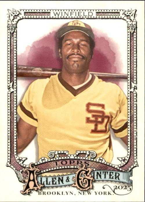 2025 Topps Allen & Ginter #151 Dave Winfield San Diego Padres – BK269