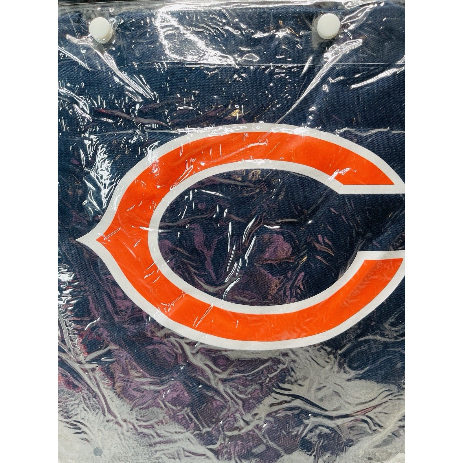 NFL Chicago Bears Apron & Chef Hat Unisex One Size Adults Blue Orange Brand New
