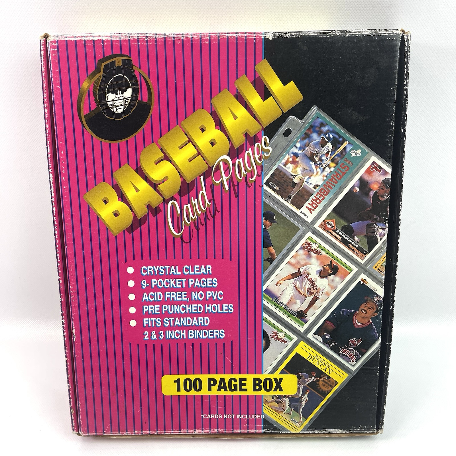 Baseball Card Pages 49 Pro Ultra Pages + Extra Avery Crystal Clear Acid Free