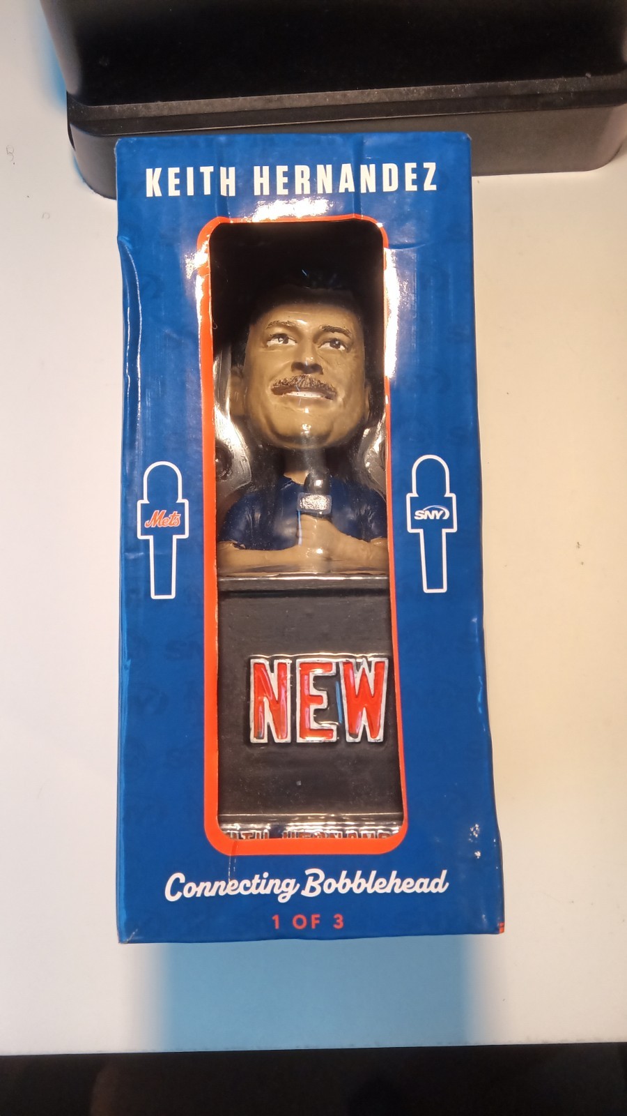 Keith Hernandez SNY Mets Bobblehead SGA 7/9/2022 1 of 3 Announcer GKR/New