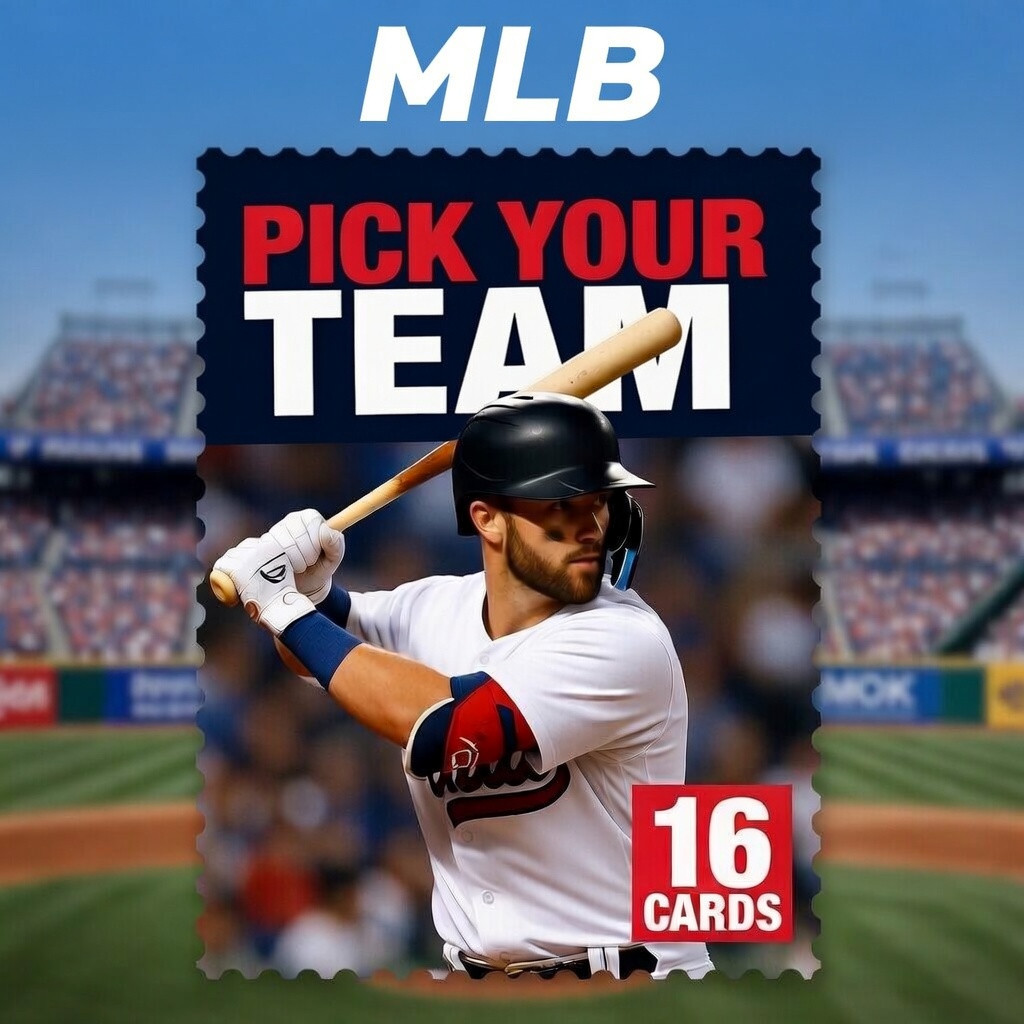 16 MLB Baseball Cards – Pick Your Team! Any Team Bulk Lot – $3.25