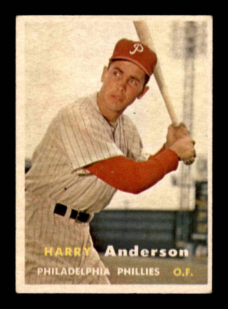1957 Topps #404 Harry Anderson RC EX/EX+ X3550312