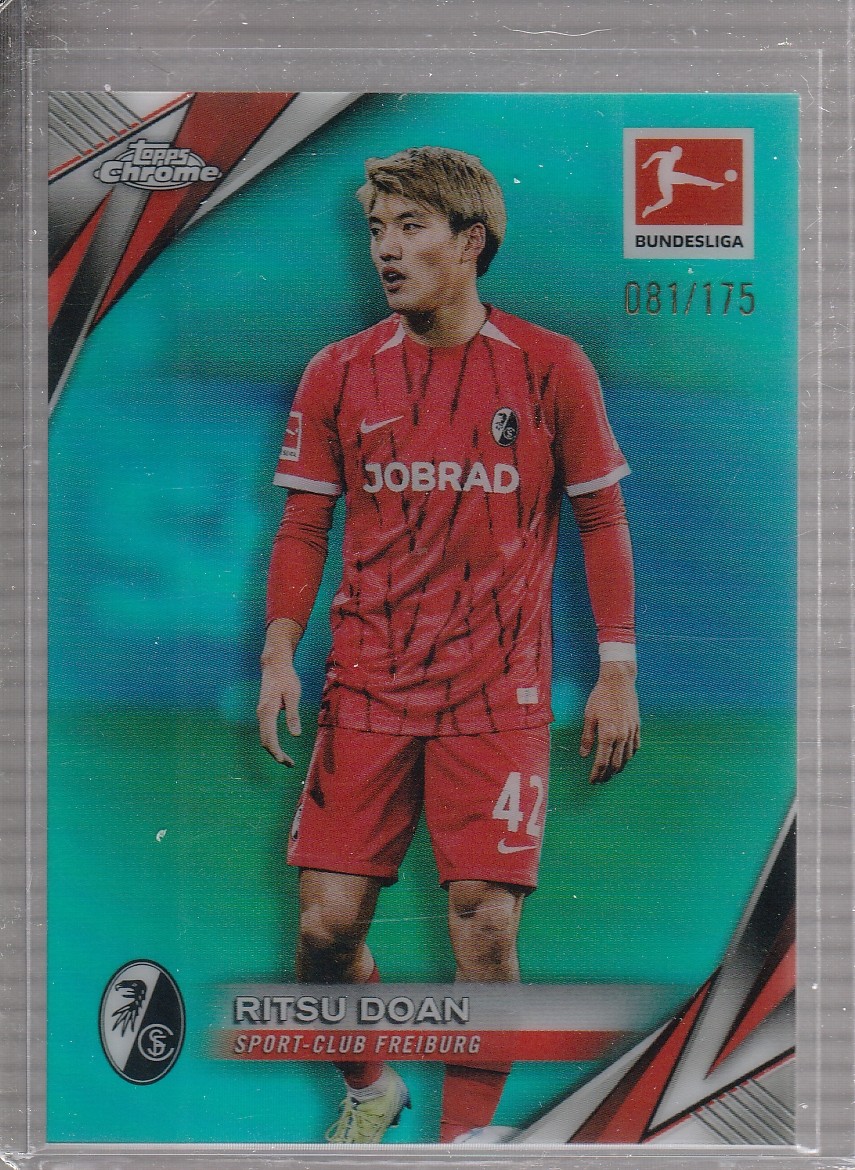 2024-25 Topps Chrome Bundesliga #40 Ritsu Doan #/175