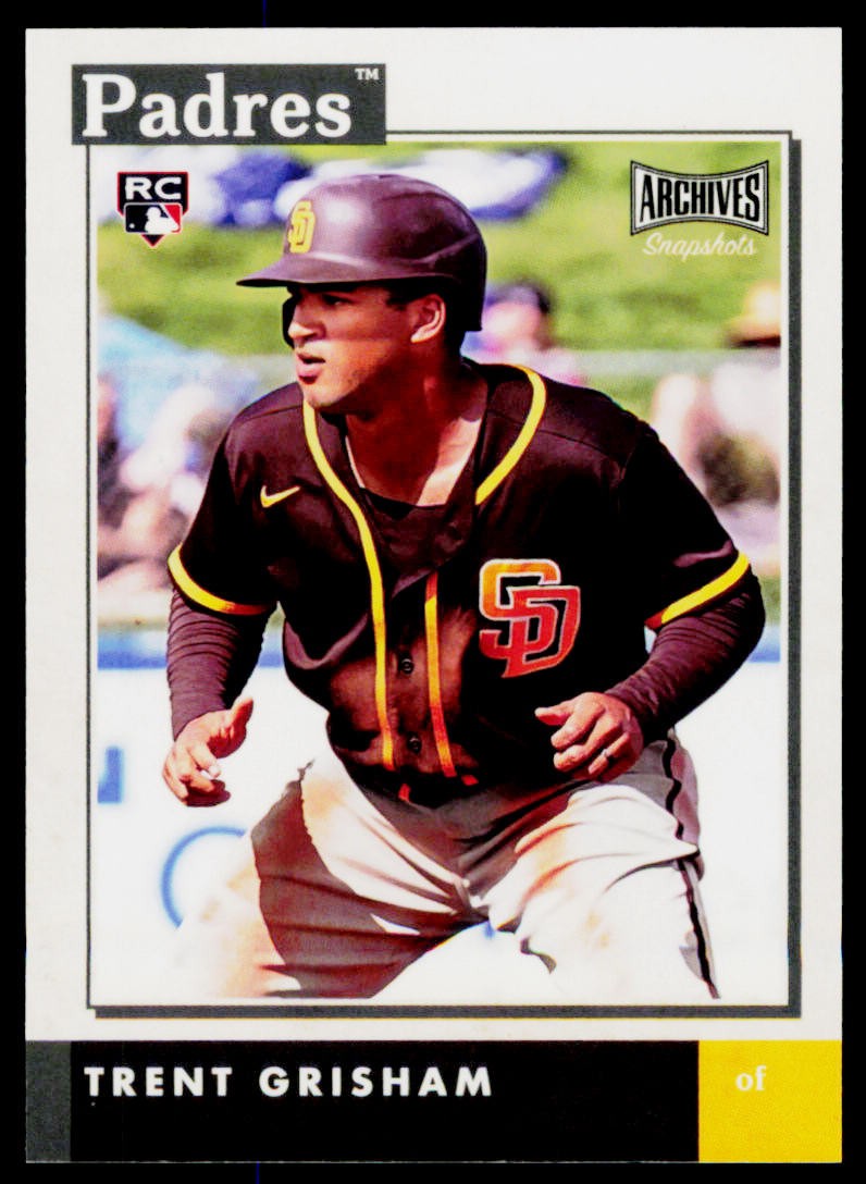 2020 Topps Archives Snapshots Trent Grisham AS-TGR RC San Diego Padres