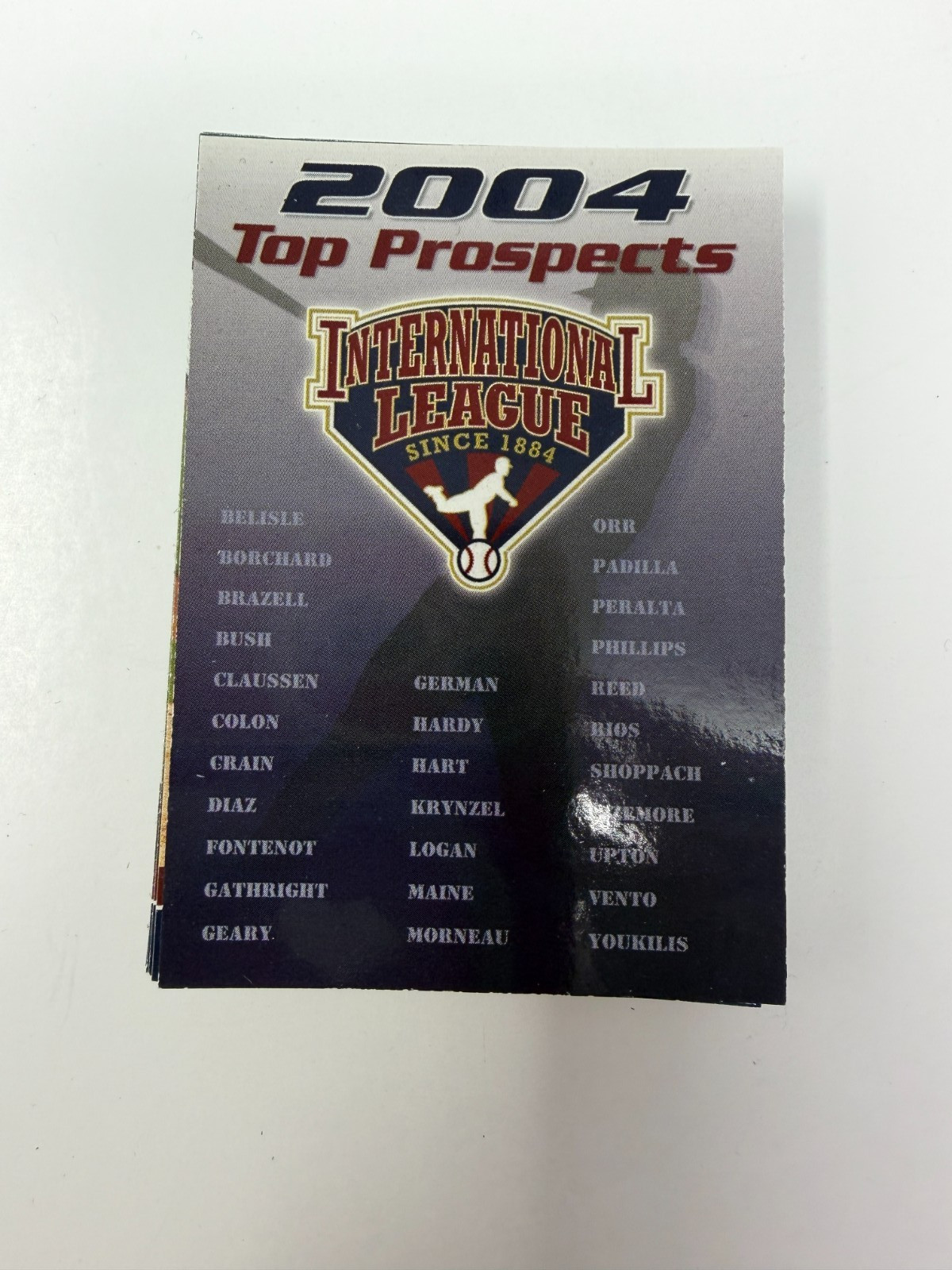 2004 International League AAA Top Prospects Complete Set EX