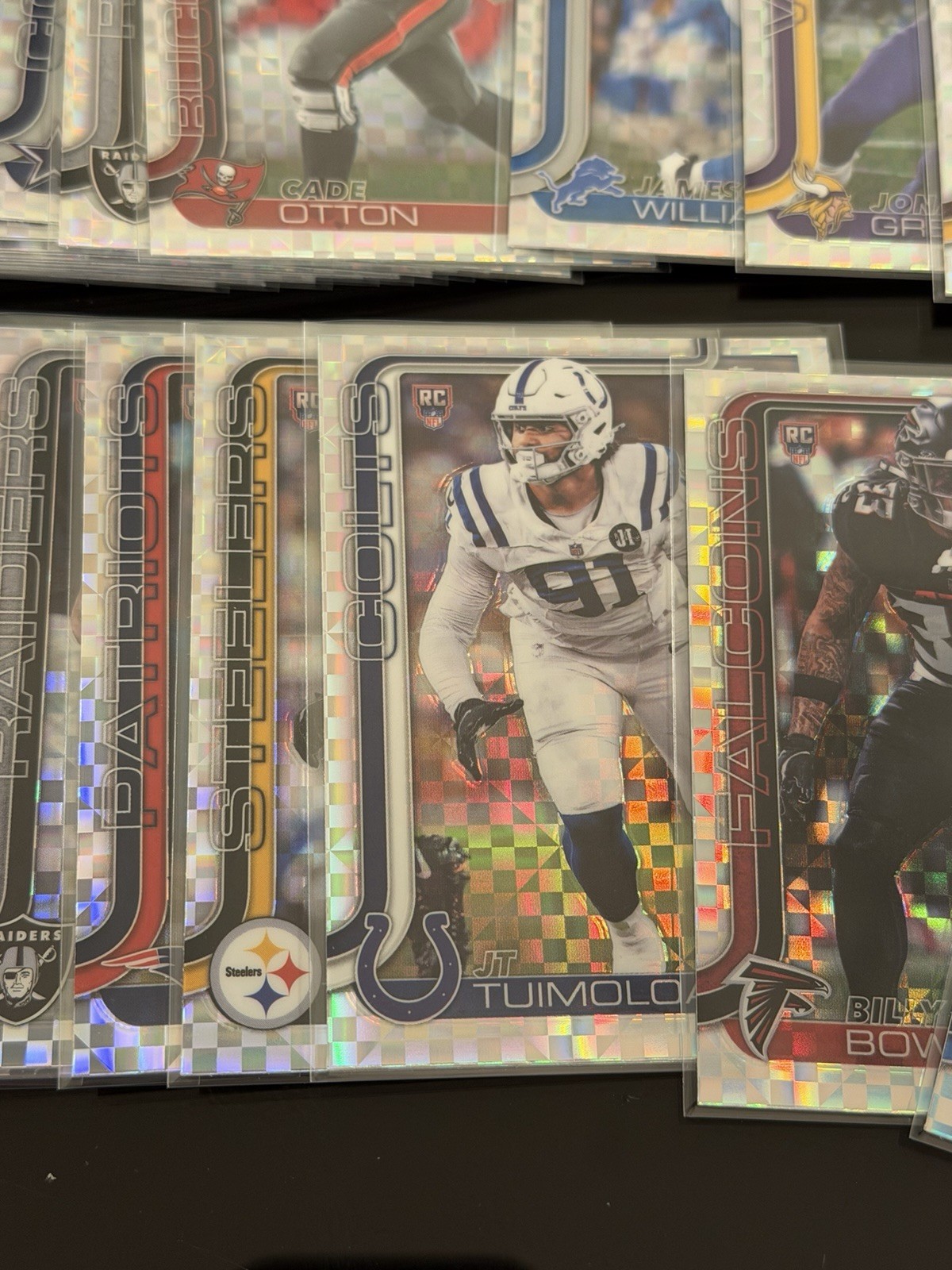 2025 Topps Chrome Football X-FRACTOR Singles YOU PICK + 2 Card Min Purchase Plz!