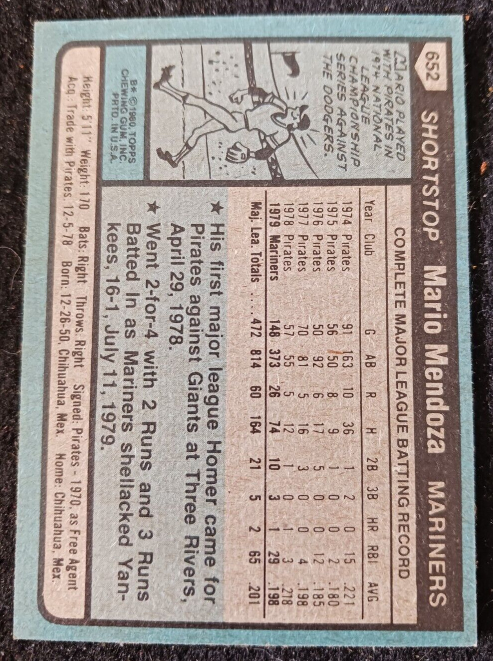 1980 Topps Baseball – You Pick #’S 601 – #726 EX Condition, Buy More and Save!