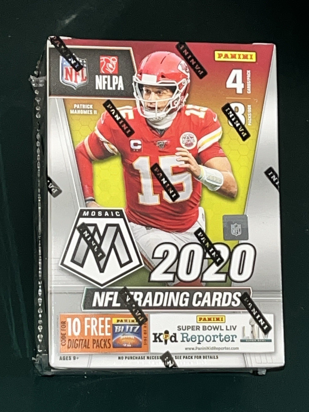 2020 Panini Mosaic Football Blaster Box