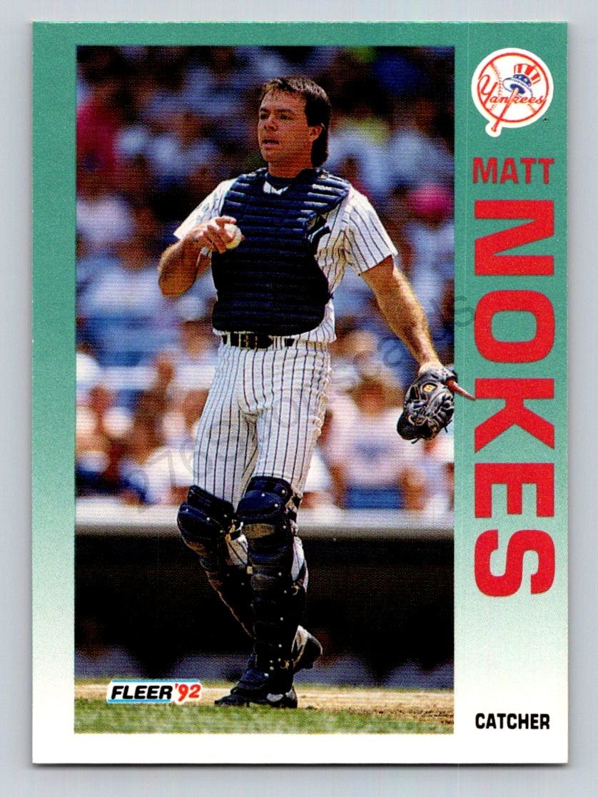 1992 Fleer – Matt Nokes #239