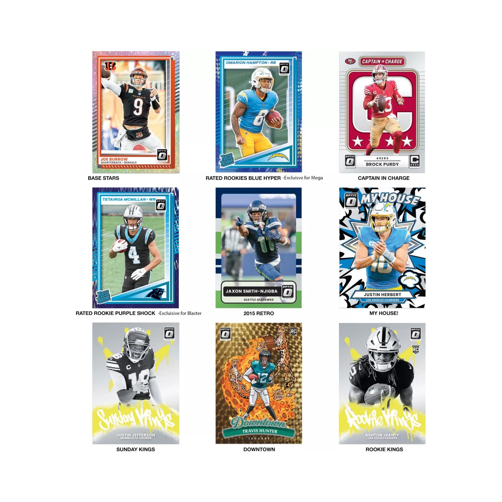 2025 Panini Donruss Optic Football Fat Pack Value Box | Sealed | Volume Discount