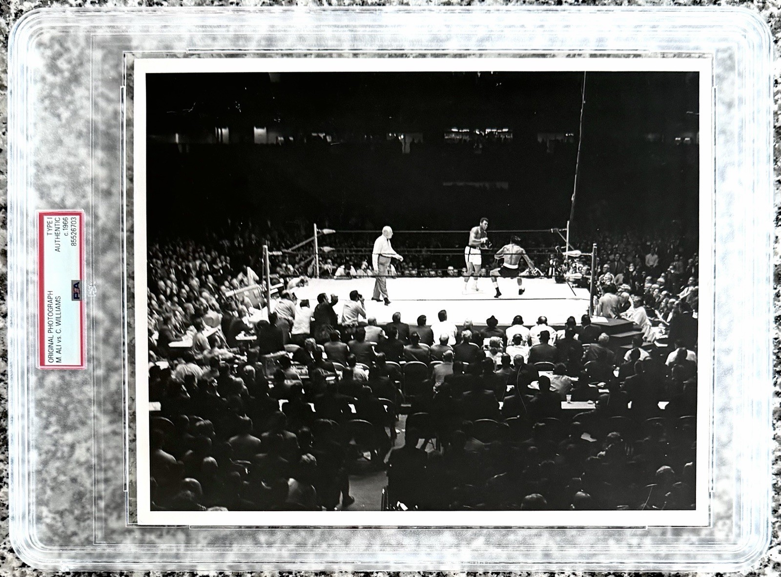 1966 Muhammad Ali “Ali Floors Cleveland Williams” PSA Type 1 Original Photo