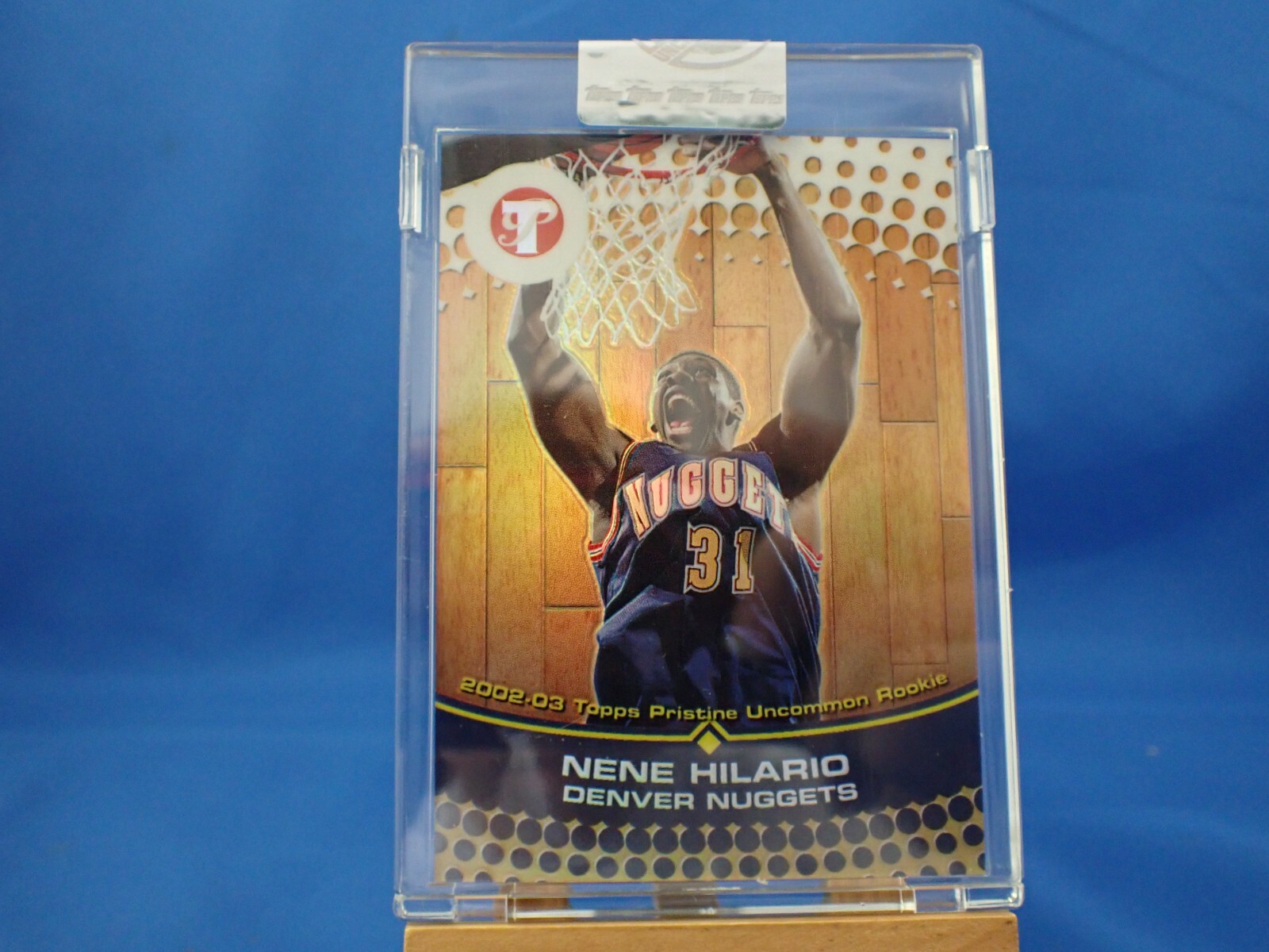Topps Pristine 2002-03 Nene Hilario RC Rookie Refractor Uncirculated 499