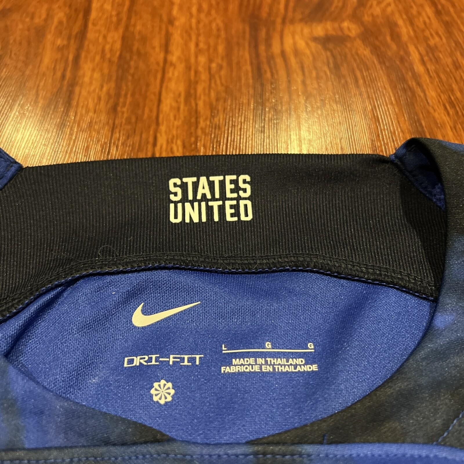 2022 Men’s Nike United States Weston McKennie Away Soccer Jersey Large L USMNT