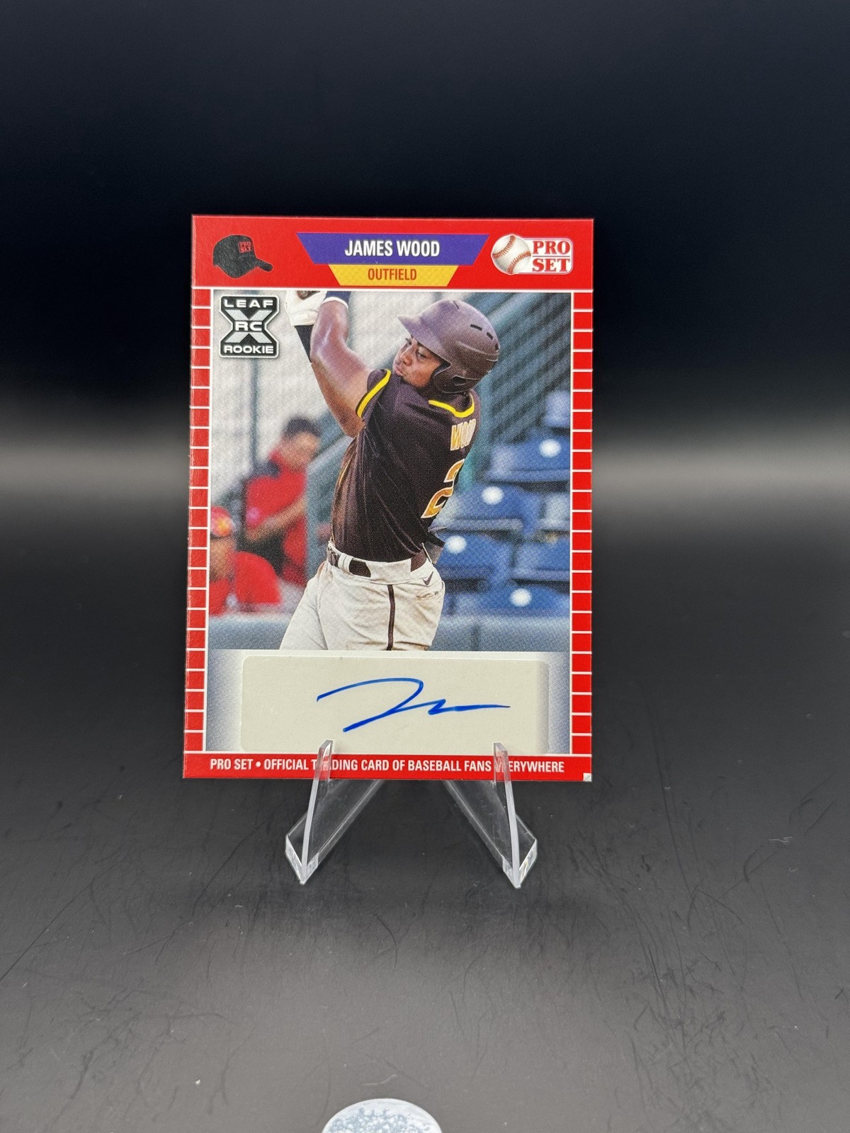 2021 Pro Set #PS-JW1 James Wood Autographs