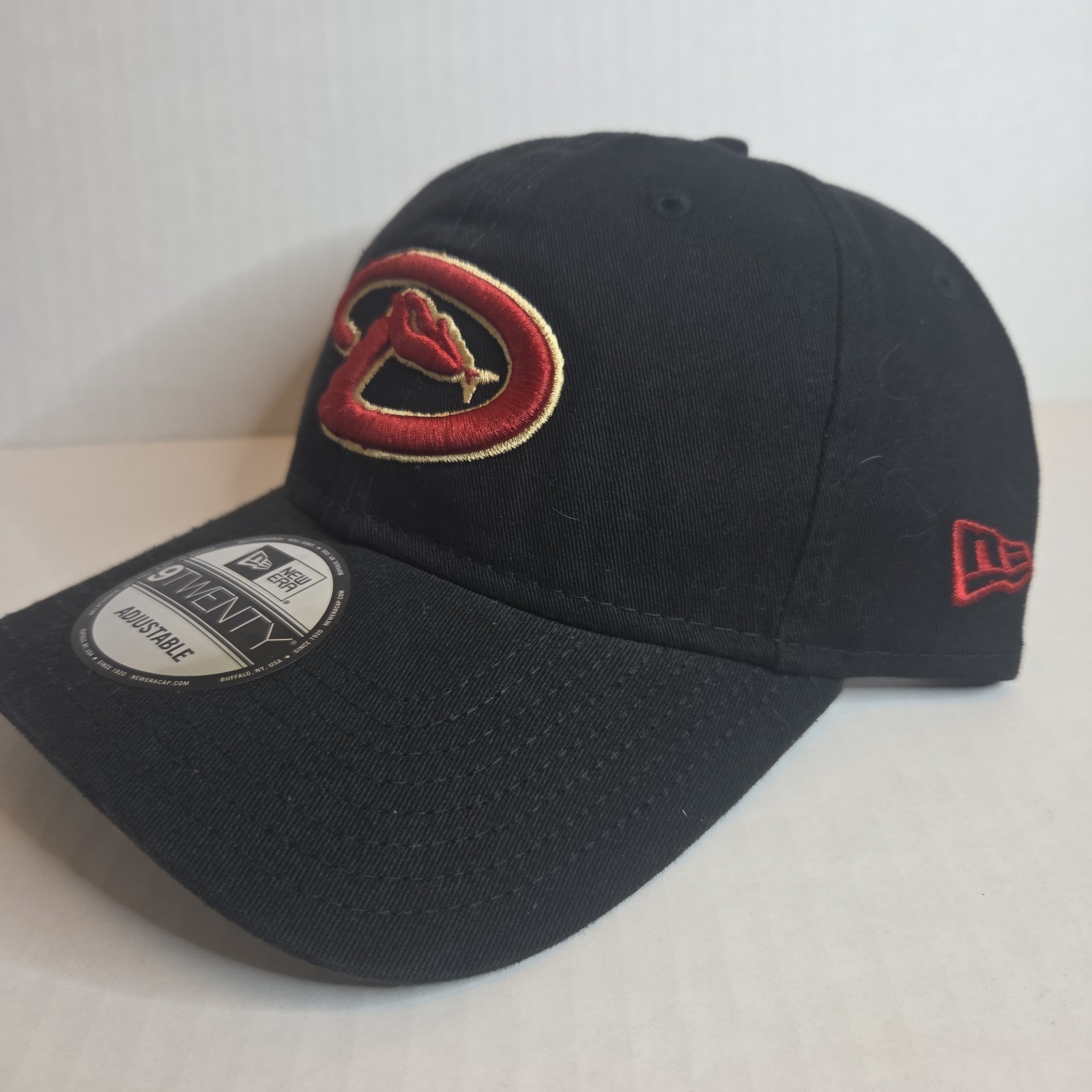 Arizona Diamondbacks MLB New Era 9Twenty MLB Adjustable Strapback BLACK Dad Hat