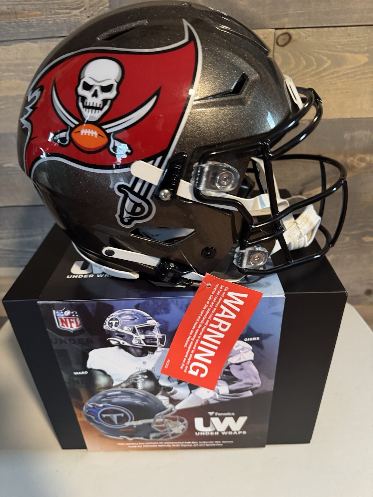 Tampa Bay Buccaneers Autographed Original Football Helmet Fanatics Authentic